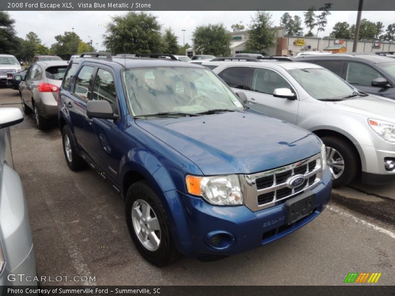 Vista Blue Metallic / Stone 2008 Ford Escape XLS