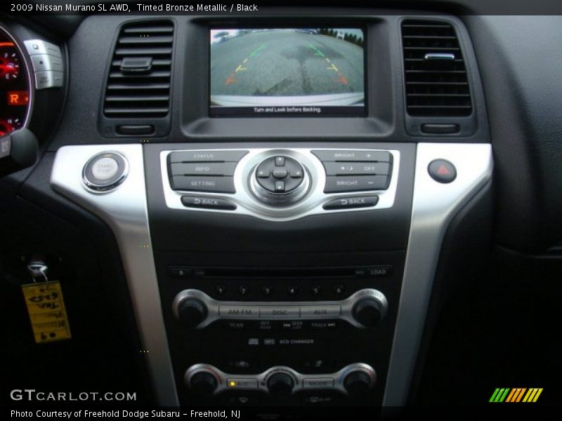 Tinted Bronze Metallic / Black 2009 Nissan Murano SL AWD