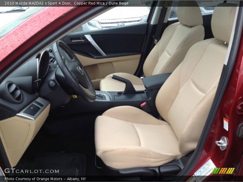 Copper Red Mica / Dune Beige 2010 Mazda MAZDA3 s Sport 4 Door