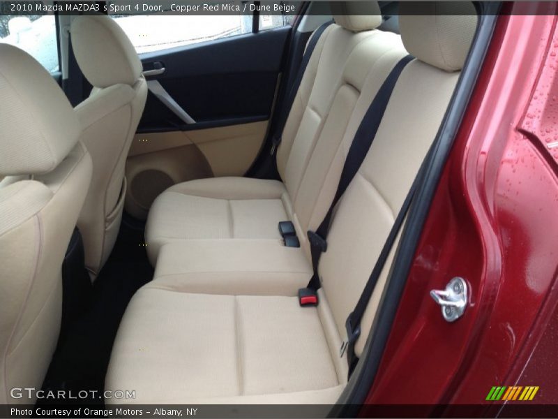 Copper Red Mica / Dune Beige 2010 Mazda MAZDA3 s Sport 4 Door