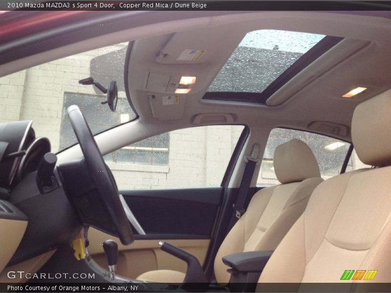 Copper Red Mica / Dune Beige 2010 Mazda MAZDA3 s Sport 4 Door