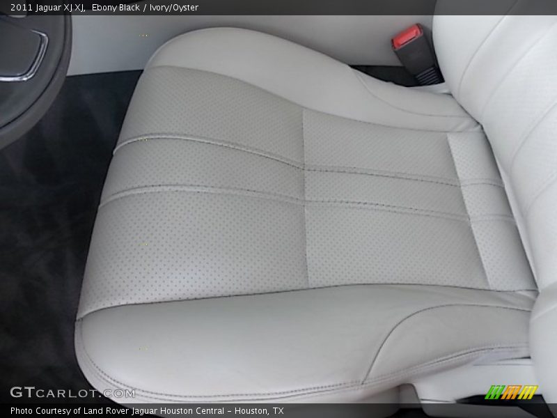 Ebony Black / Ivory/Oyster 2011 Jaguar XJ XJ