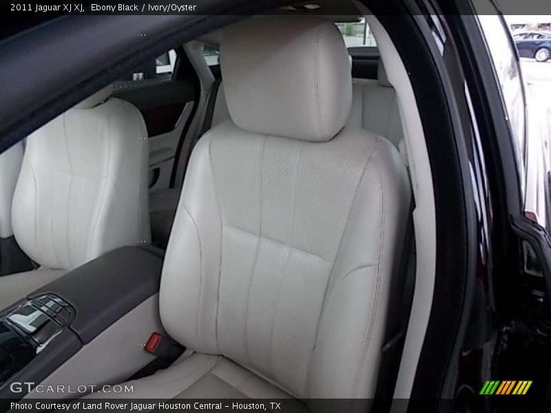 Ebony Black / Ivory/Oyster 2011 Jaguar XJ XJ