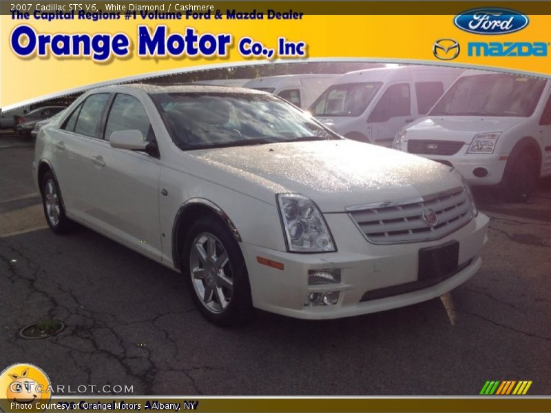 White Diamond / Cashmere 2007 Cadillac STS V6