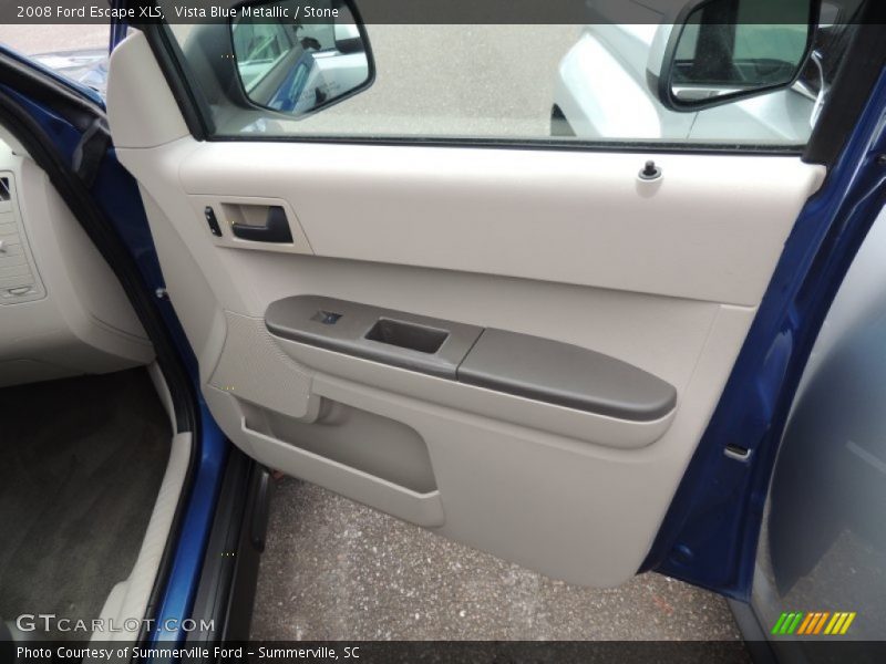 Vista Blue Metallic / Stone 2008 Ford Escape XLS