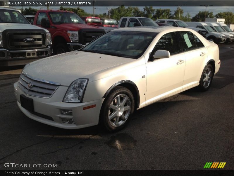 White Diamond / Cashmere 2007 Cadillac STS V6