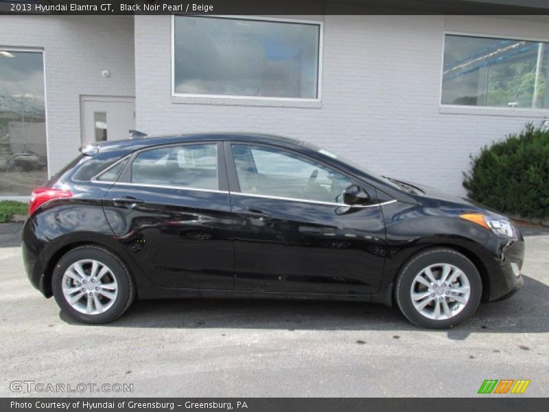 Black Noir Pearl / Beige 2013 Hyundai Elantra GT