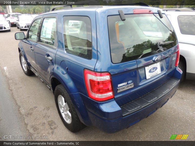 Vista Blue Metallic / Stone 2008 Ford Escape XLS