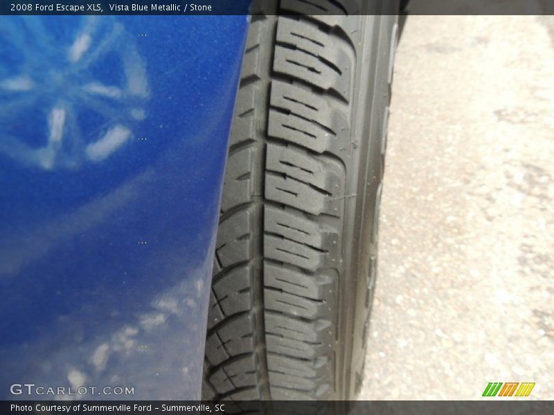Vista Blue Metallic / Stone 2008 Ford Escape XLS