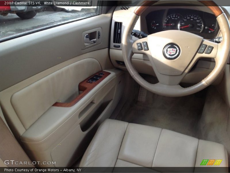 White Diamond / Cashmere 2007 Cadillac STS V6