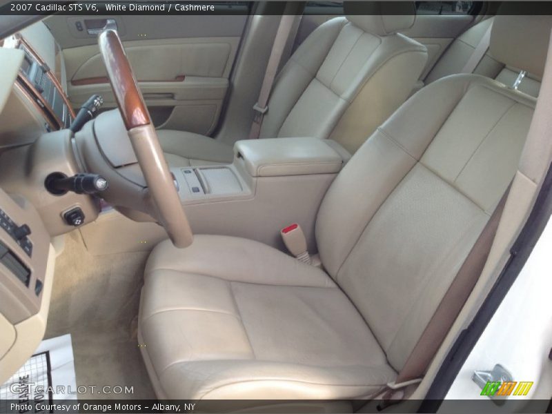 White Diamond / Cashmere 2007 Cadillac STS V6