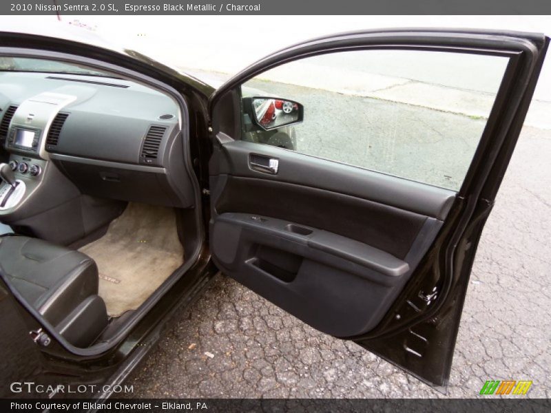 Espresso Black Metallic / Charcoal 2010 Nissan Sentra 2.0 SL