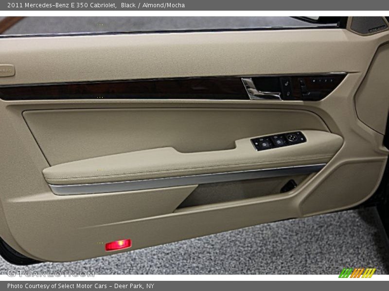 Black / Almond/Mocha 2011 Mercedes-Benz E 350 Cabriolet