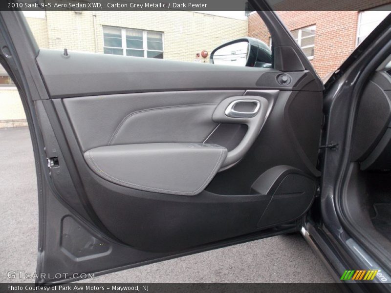 Carbon Grey Metallic / Dark Pewter 2010 Saab 9-5 Aero Sedan XWD