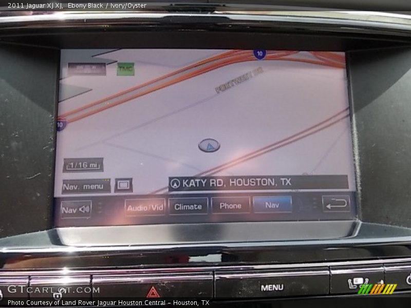 Ebony Black / Ivory/Oyster 2011 Jaguar XJ XJ