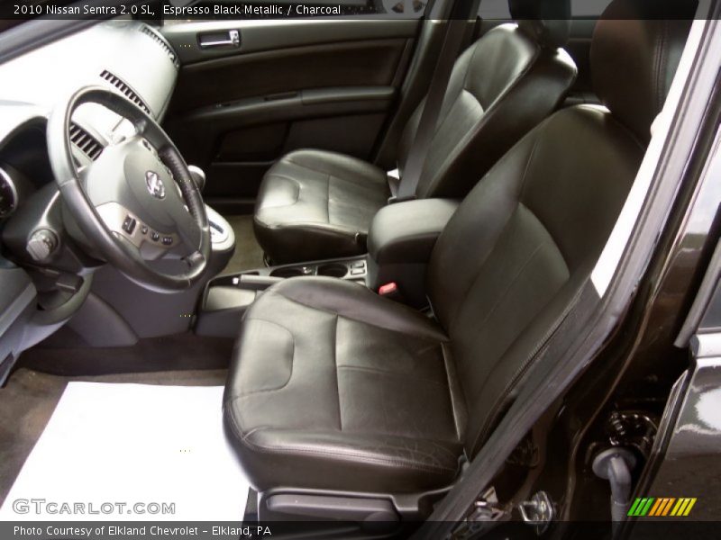 Espresso Black Metallic / Charcoal 2010 Nissan Sentra 2.0 SL