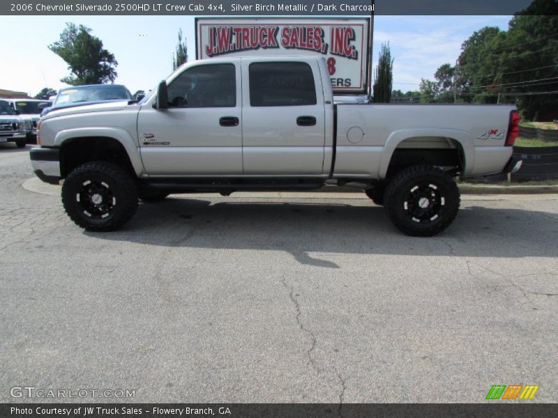 Silver Birch Metallic / Dark Charcoal 2006 Chevrolet Silverado 2500HD LT Crew Cab 4x4