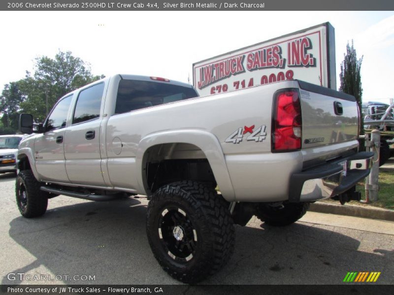 Silver Birch Metallic / Dark Charcoal 2006 Chevrolet Silverado 2500HD LT Crew Cab 4x4