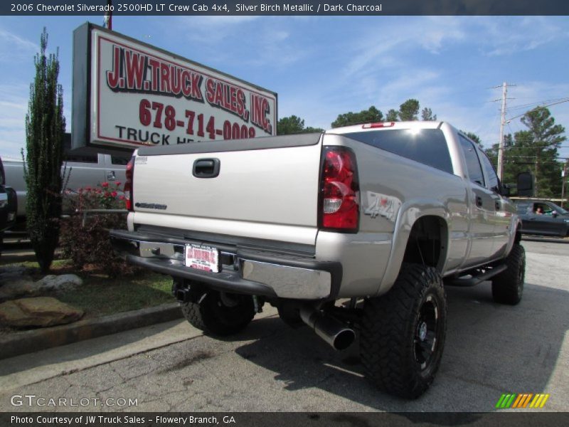 Silver Birch Metallic / Dark Charcoal 2006 Chevrolet Silverado 2500HD LT Crew Cab 4x4
