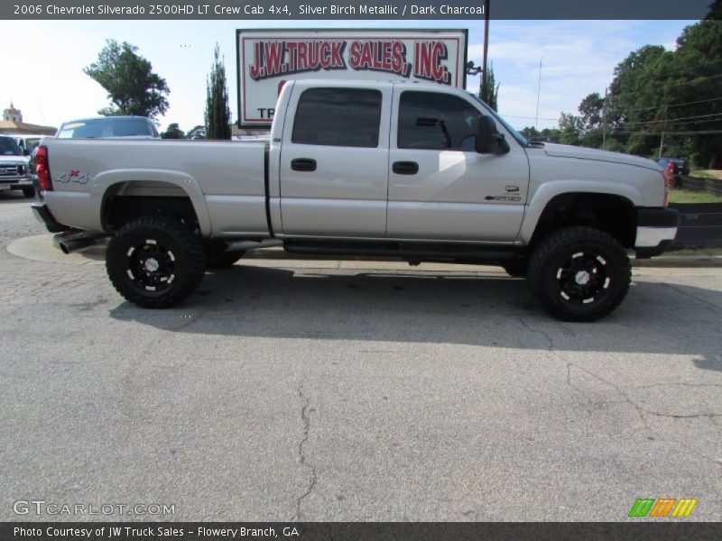 Silver Birch Metallic / Dark Charcoal 2006 Chevrolet Silverado 2500HD LT Crew Cab 4x4