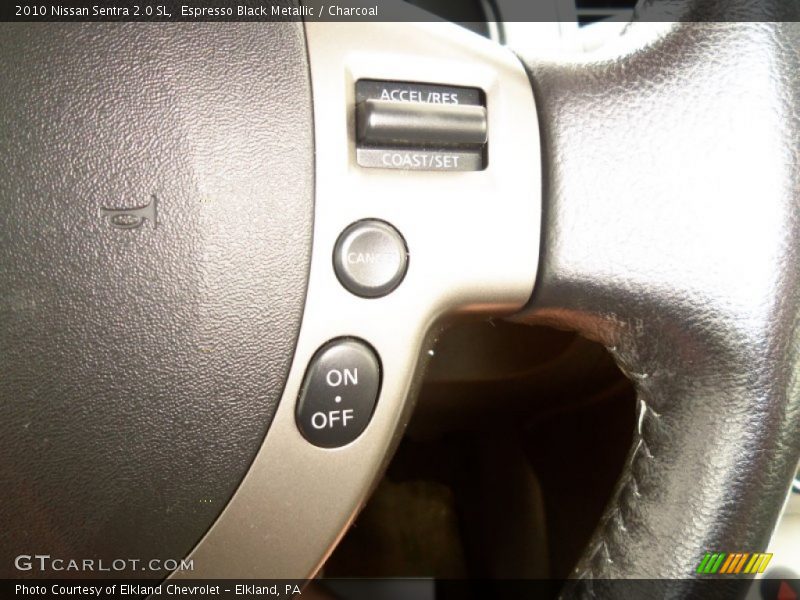 Espresso Black Metallic / Charcoal 2010 Nissan Sentra 2.0 SL