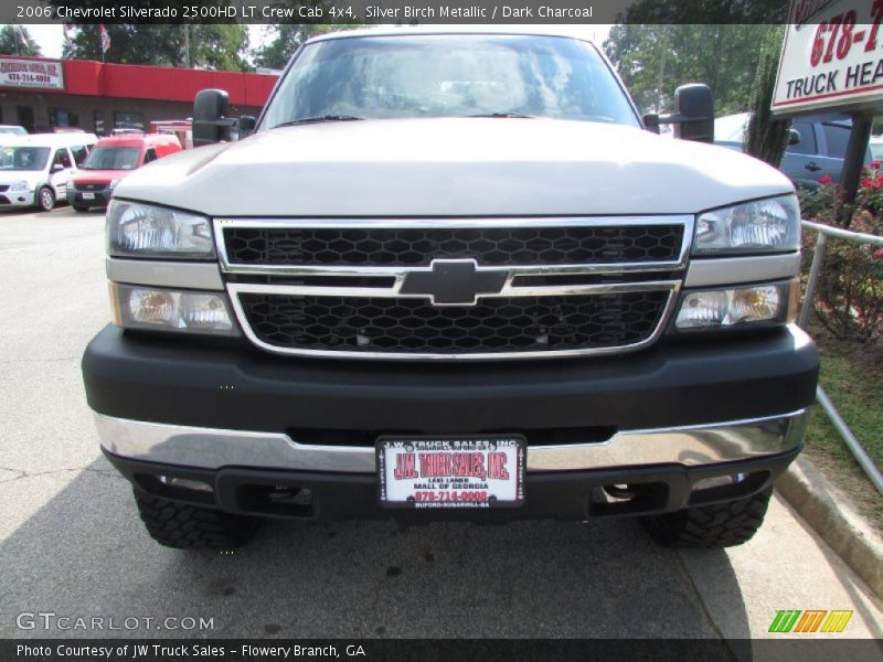 Silver Birch Metallic / Dark Charcoal 2006 Chevrolet Silverado 2500HD LT Crew Cab 4x4