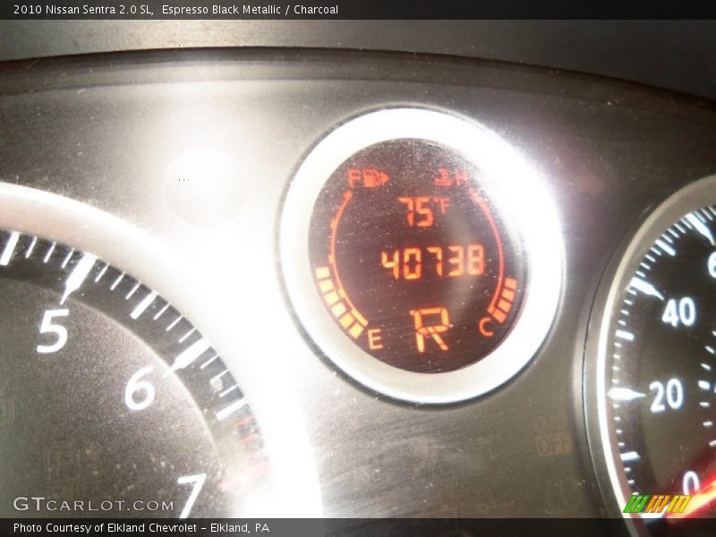Espresso Black Metallic / Charcoal 2010 Nissan Sentra 2.0 SL