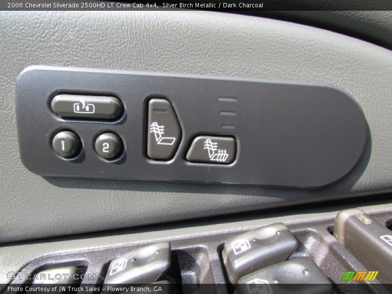 Silver Birch Metallic / Dark Charcoal 2006 Chevrolet Silverado 2500HD LT Crew Cab 4x4