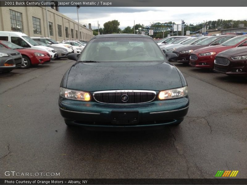 Jasper Green Metallic / Taupe 2001 Buick Century Custom