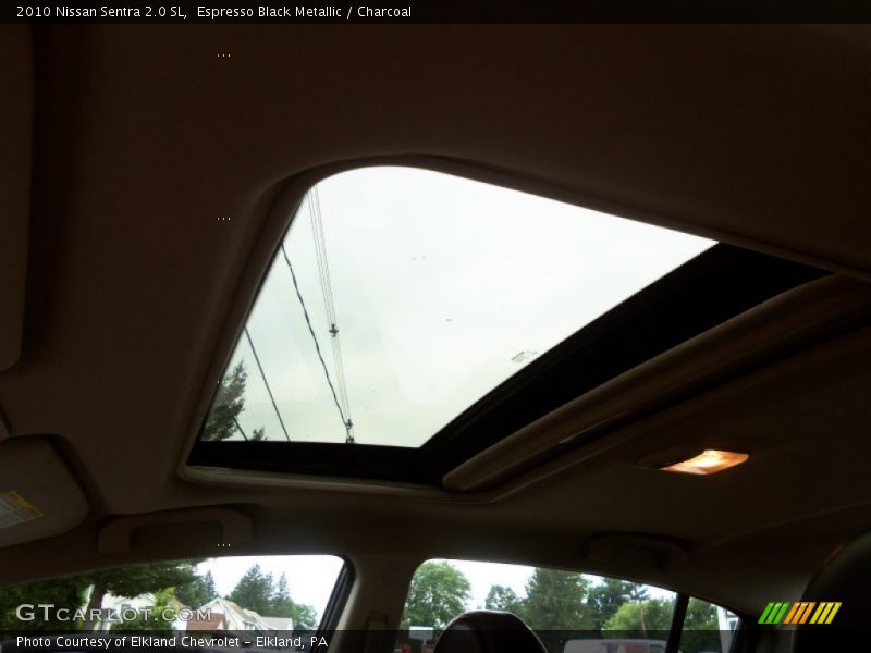 Espresso Black Metallic / Charcoal 2010 Nissan Sentra 2.0 SL