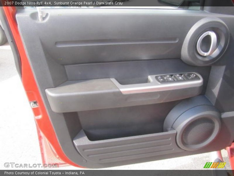 Sunburst Orange Pearl / Dark Slate Gray 2007 Dodge Nitro R/T 4x4