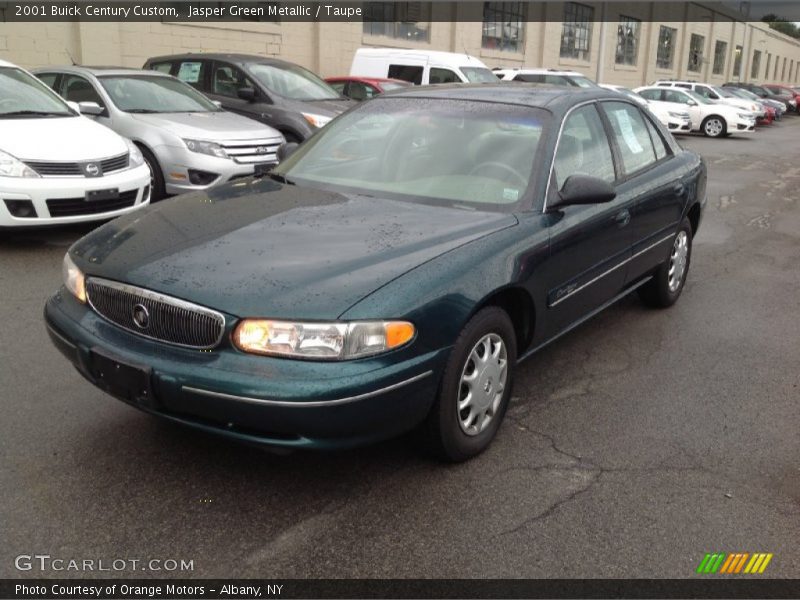 Jasper Green Metallic / Taupe 2001 Buick Century Custom