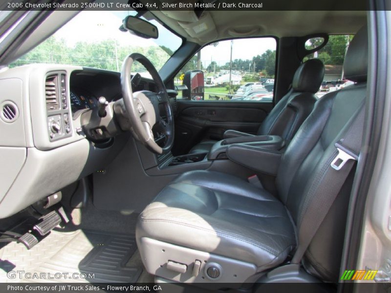Silver Birch Metallic / Dark Charcoal 2006 Chevrolet Silverado 2500HD LT Crew Cab 4x4
