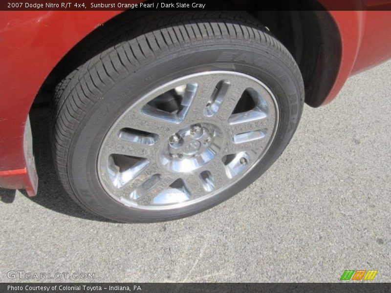 Sunburst Orange Pearl / Dark Slate Gray 2007 Dodge Nitro R/T 4x4