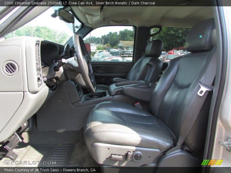 Silver Birch Metallic / Dark Charcoal 2006 Chevrolet Silverado 2500HD LT Crew Cab 4x4