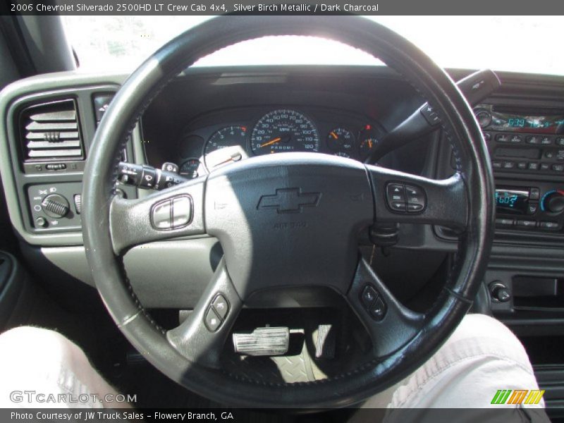 Silver Birch Metallic / Dark Charcoal 2006 Chevrolet Silverado 2500HD LT Crew Cab 4x4