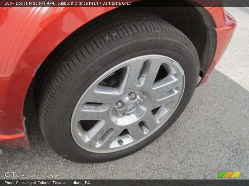 Sunburst Orange Pearl / Dark Slate Gray 2007 Dodge Nitro R/T 4x4