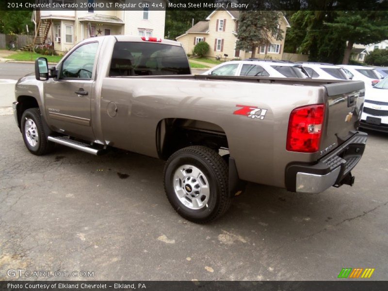 Mocha Steel Metallic / Ebony 2014 Chevrolet Silverado 2500HD LT Regular Cab 4x4