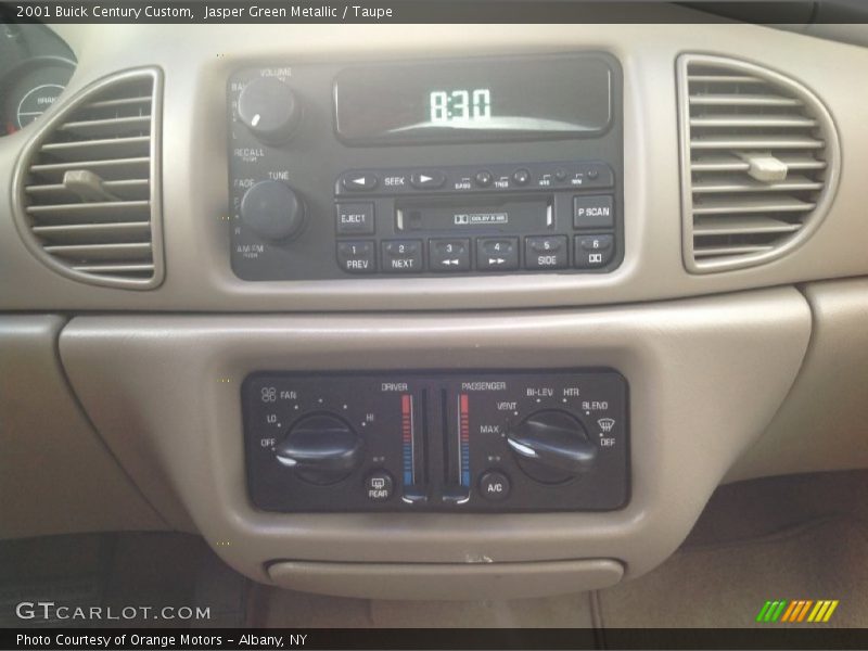 Jasper Green Metallic / Taupe 2001 Buick Century Custom