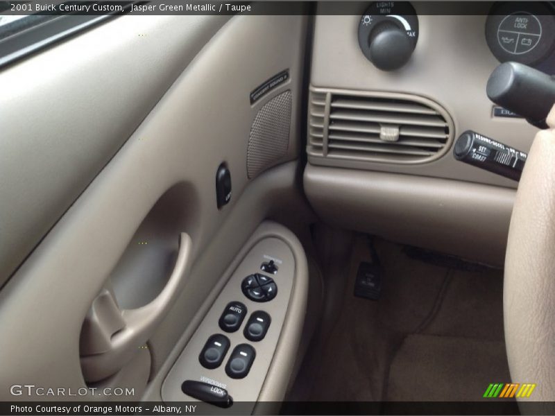 Jasper Green Metallic / Taupe 2001 Buick Century Custom
