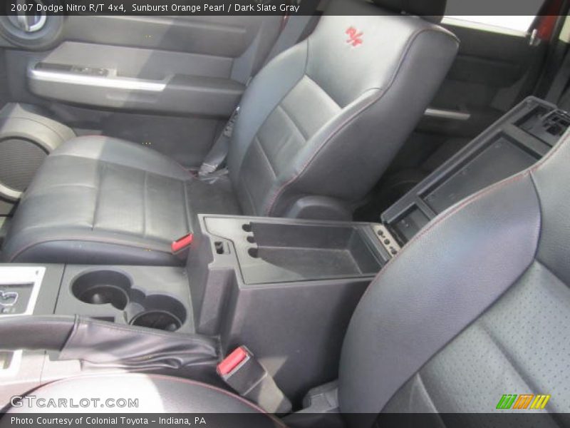 Sunburst Orange Pearl / Dark Slate Gray 2007 Dodge Nitro R/T 4x4