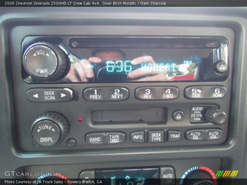 Silver Birch Metallic / Dark Charcoal 2006 Chevrolet Silverado 2500HD LT Crew Cab 4x4