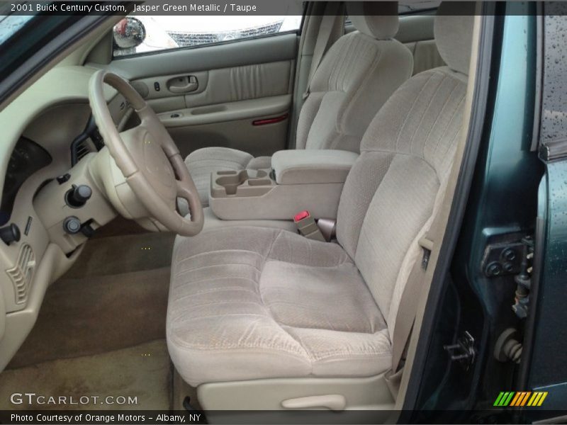 Jasper Green Metallic / Taupe 2001 Buick Century Custom