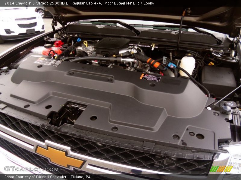 Mocha Steel Metallic / Ebony 2014 Chevrolet Silverado 2500HD LT Regular Cab 4x4