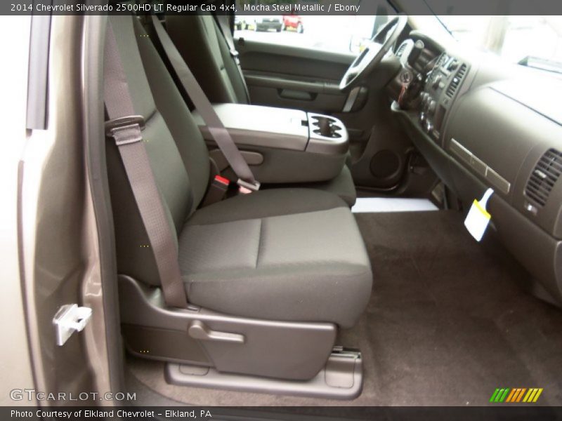 Mocha Steel Metallic / Ebony 2014 Chevrolet Silverado 2500HD LT Regular Cab 4x4