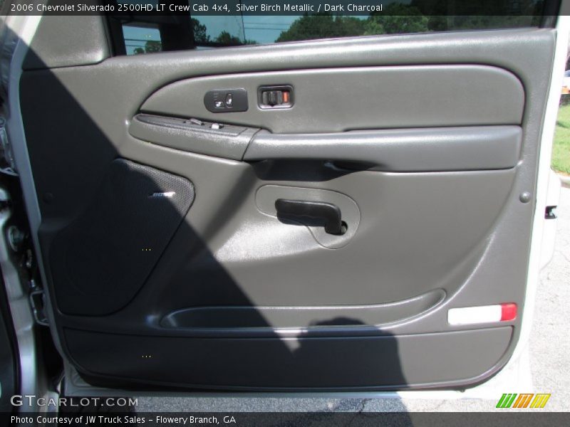 Silver Birch Metallic / Dark Charcoal 2006 Chevrolet Silverado 2500HD LT Crew Cab 4x4