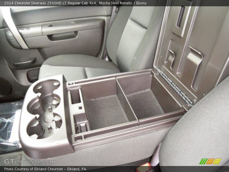 Mocha Steel Metallic / Ebony 2014 Chevrolet Silverado 2500HD LT Regular Cab 4x4