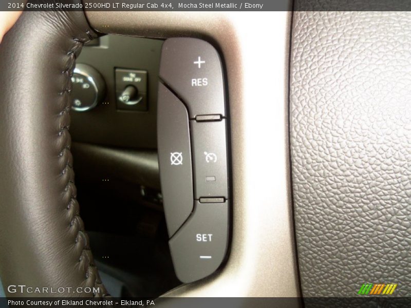 Mocha Steel Metallic / Ebony 2014 Chevrolet Silverado 2500HD LT Regular Cab 4x4