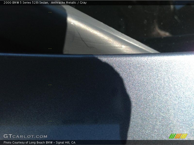 Anthracite Metallic / Gray 2000 BMW 5 Series 528i Sedan