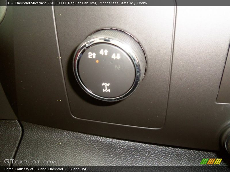 Mocha Steel Metallic / Ebony 2014 Chevrolet Silverado 2500HD LT Regular Cab 4x4
